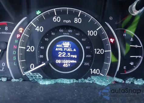 2015 Honda Cr-V Touring из США, поврежденный, VIN 5J6RM4H93FL107289